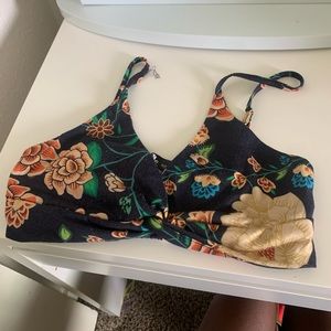 Floral crop top